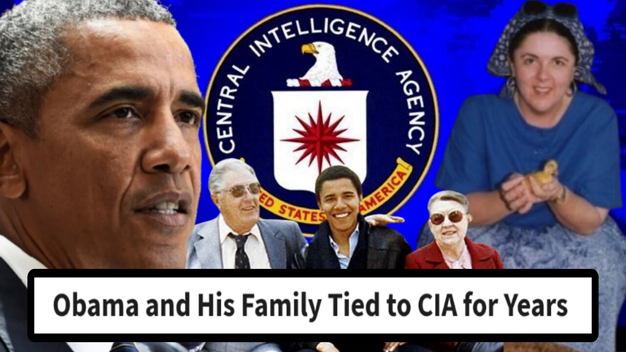 Obama & His Family's CIA Connections "They Worked in Intelligence for Years"