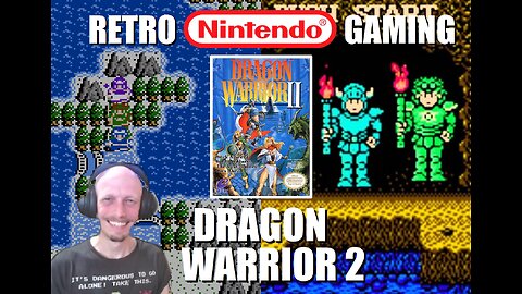 Dragon Warrior 2 (NES): Confront the Giant Atlas before going to Hargon's Castle with BrightGaming
