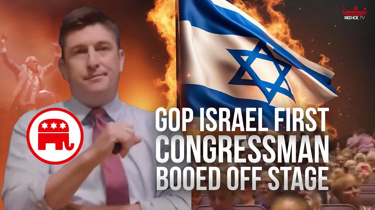 GOP Congressman Booed Off Stage Over Support For Israel