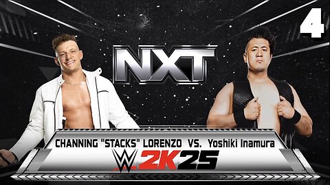 WWE 2K25 NXT August 5th 2025 - Match 4: The New Don!