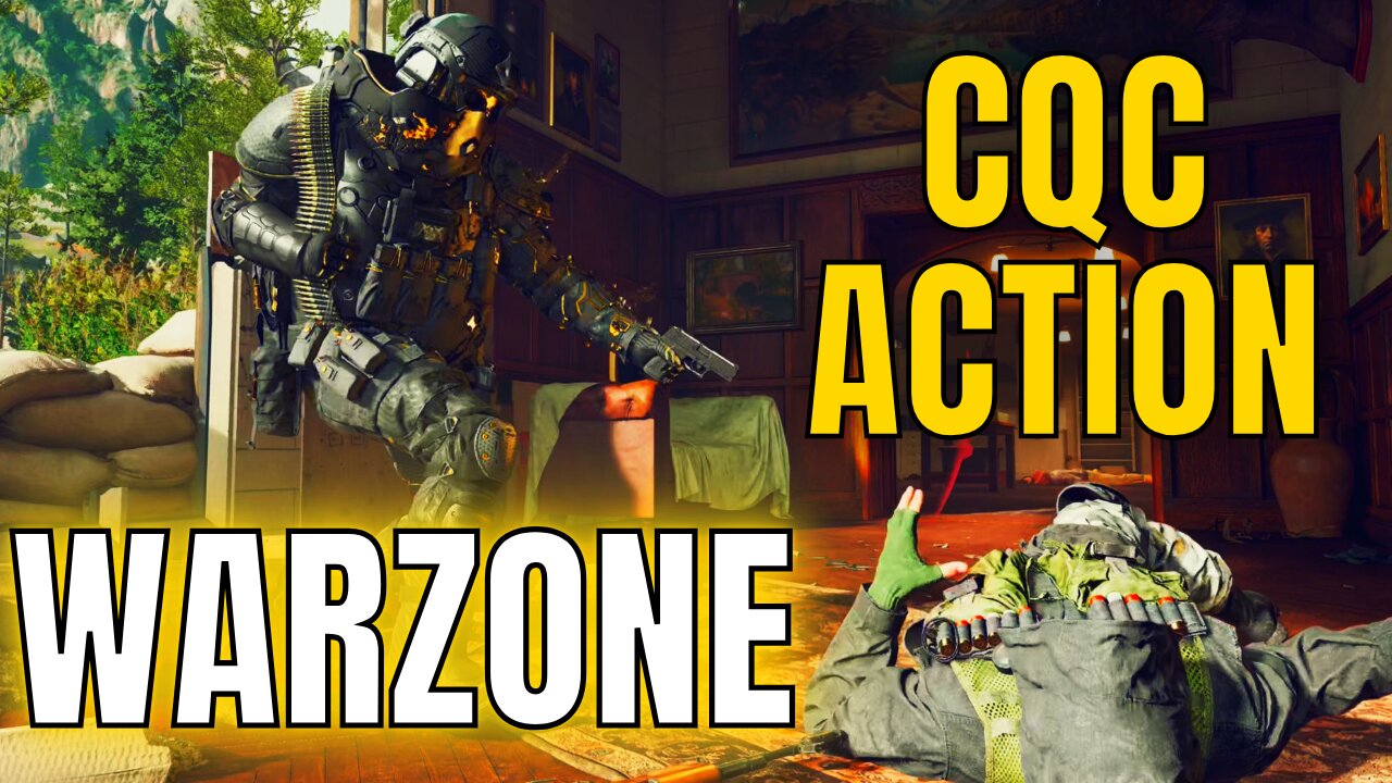 🟢LIVE - Next Level CQC TACTICS on WARZONE!