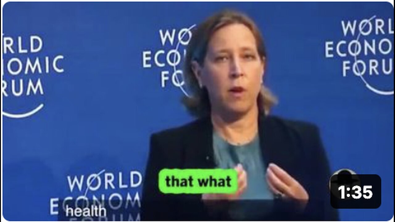 "PFIZER Vaccine Allegedly Adversely Affects YouTube CEO Susan Wojcicki and Son"