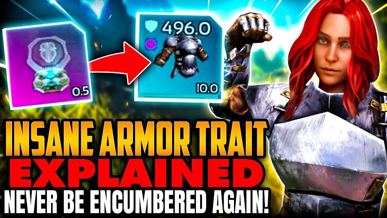 Insane Armor Trait Explained: Never Be Encumbered Again! | Ark ASA