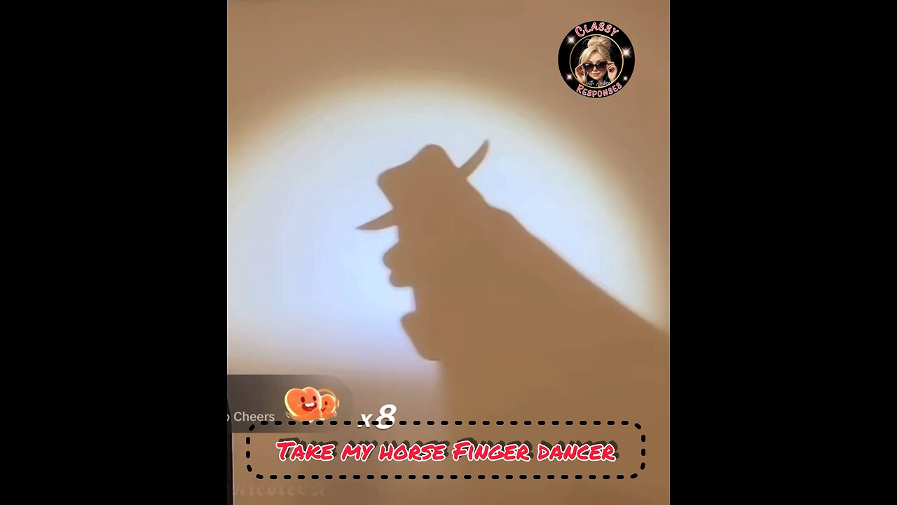 Take my horse finger shadow dancing