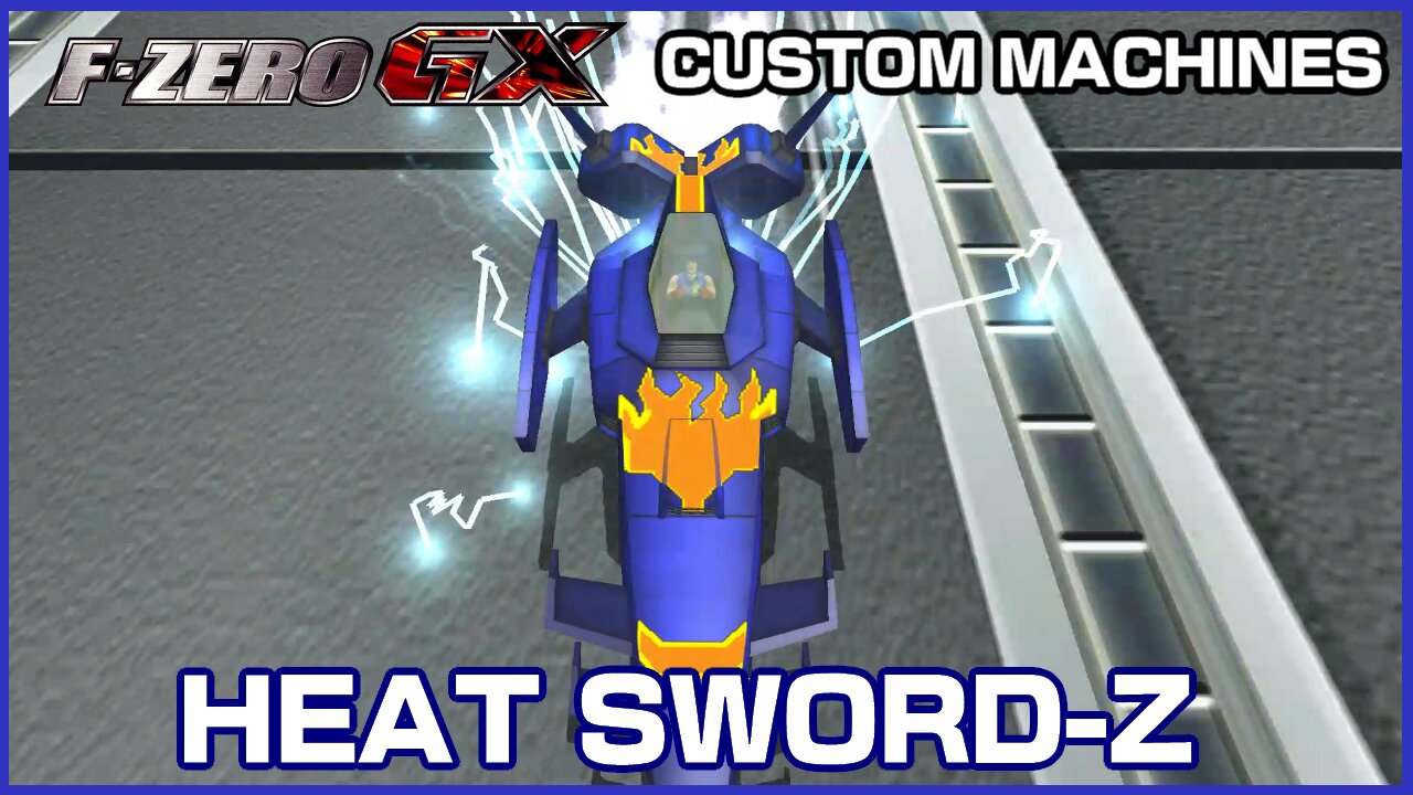 Heat Sword-Z (F-Zero GX Custom Machines)