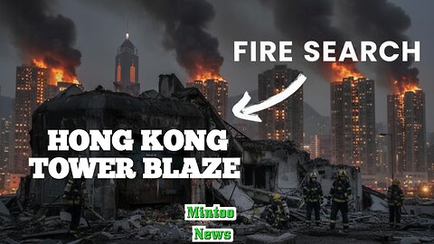 Firefighters search for missing after Hong Kong tower blocks fire