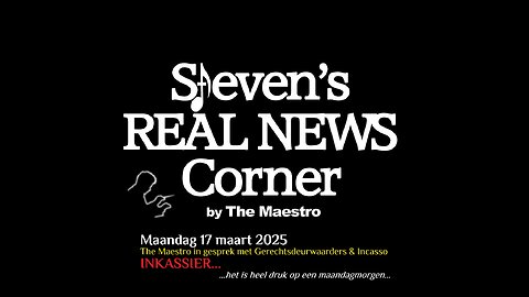 MAANDAG 17 MAART 2025 - THE MAESTRO IN GESPREK MET GERECHTSDEURWAARDERS & INCASSO INKASSIER