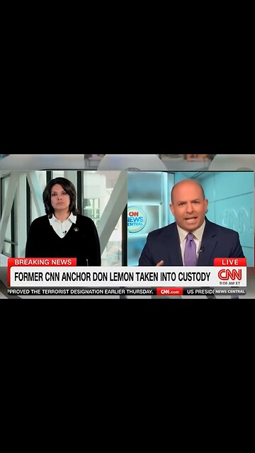 Brian Stelter Says Don Lemon Arrest Is "Retribution"