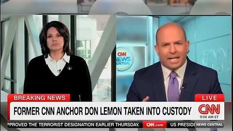 Brian Stelter Says Don Lemon Arrest Is "Retribution"