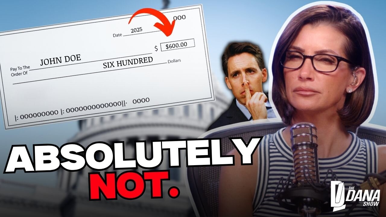 Josh Hawley's Tariff Refund Check Is NOT Conservative
