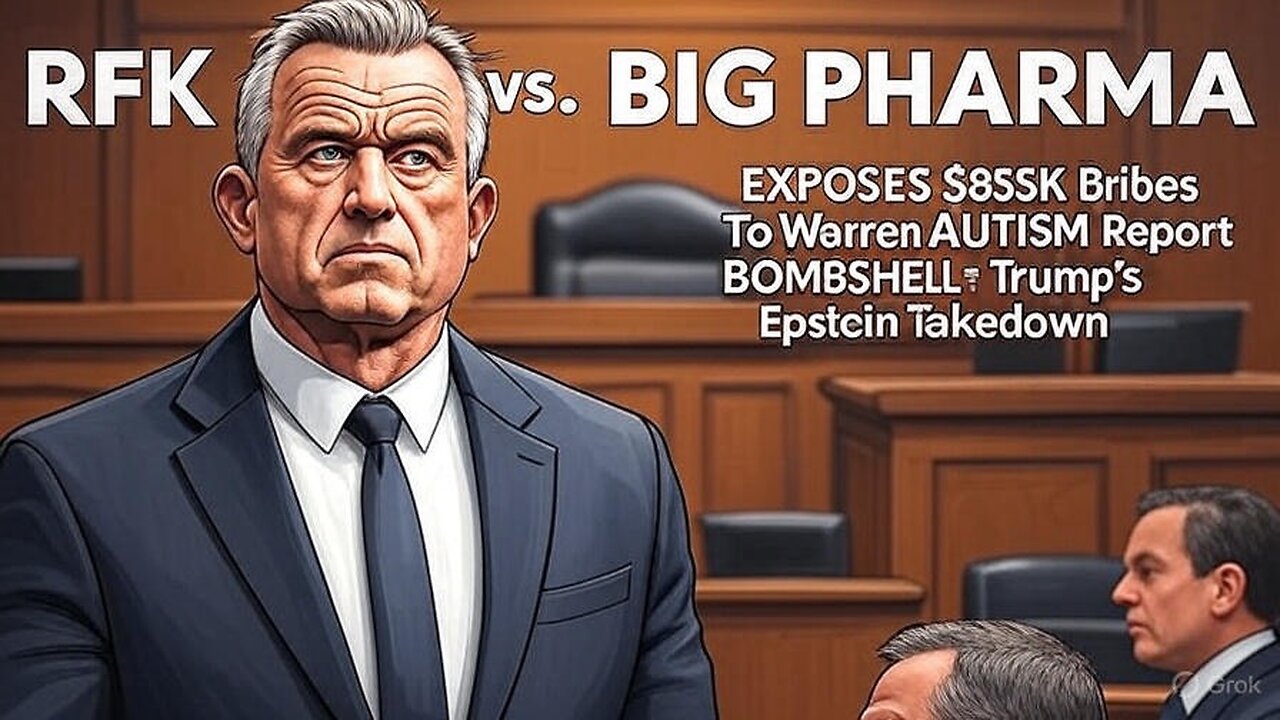 RFK JR. UNLEASHED: DESTROYS Warren & Exposes Big Pharma's $855K Bribes | Trump's Epstein Takedown
