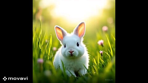 Scared rabbit