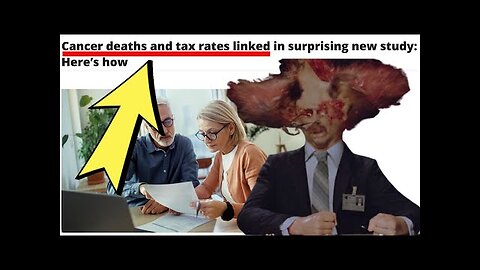 YOU HAVE TO SEE THIS TO BELIEVE IT! MEDIA SAYS "PAYING MORE TAXES WILL HELP YOU NOT GET CANCER!"