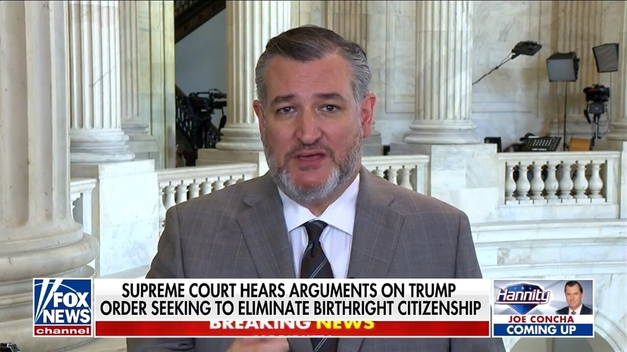 Sen Ted Cruz: Birthright Citizenship Is Terrible Policy