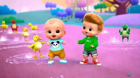 Happy Rainy Day | Nursery Rhyme and Kids Song