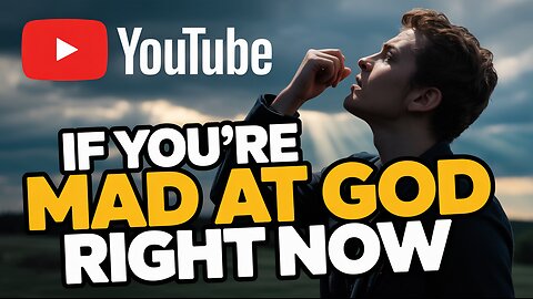 😤 If You're Mad At God Right Now... You're NOT Alone. #HonestFaith #FaithStruggles #Jesus #God #Love