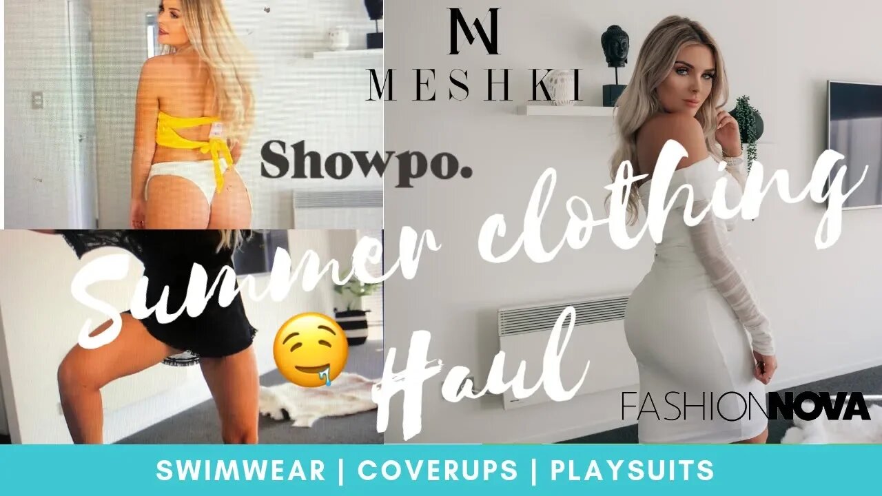 SUMMER CLOTHING HAUL | SHOWPO | FASHION NOVA is it worth it?