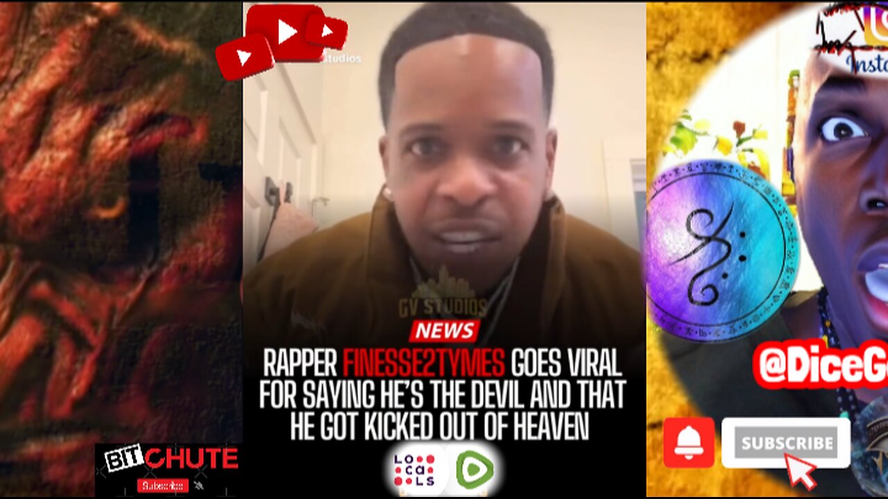 Rapper "Finesse2Tymes" Goes Viral For Saying He's The Devil... 👿 #VishusTv 📺