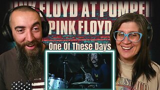 Pink Floyd - One Of These Days (Live At Pompeii, 1972) (REACTION) with my wife