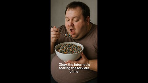 Okay. The Internet is scaring the FORK out of me!