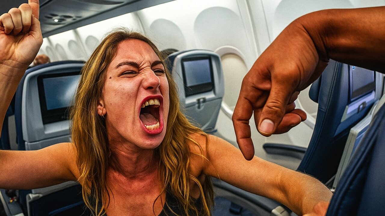 Entitled Karen Refuses to Get Off Plane