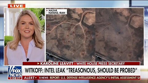 Karoline Leavitt: Iran Intel Leak Is Being Investigated By FBI
