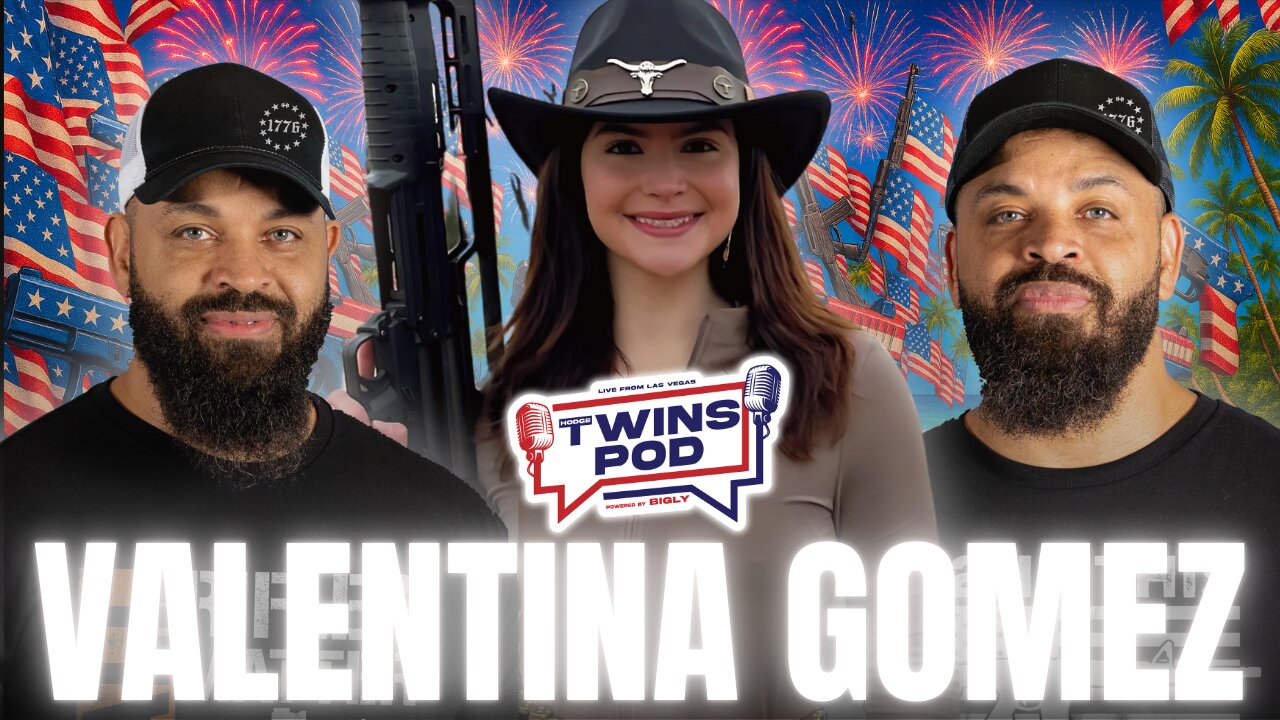 Conservative Latina FIRECRACKER Running For CONGRESS! | Twins Pod - Episode 59 - Valentina Gomez