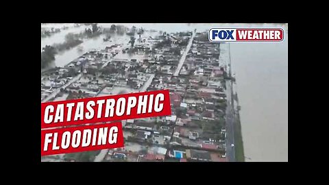 See It: Drone Footage Shows Catastrophic Flooding In Cordoba, Spain