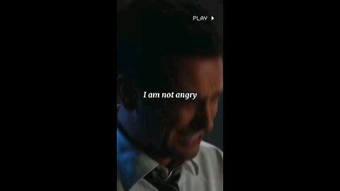 I am not angry