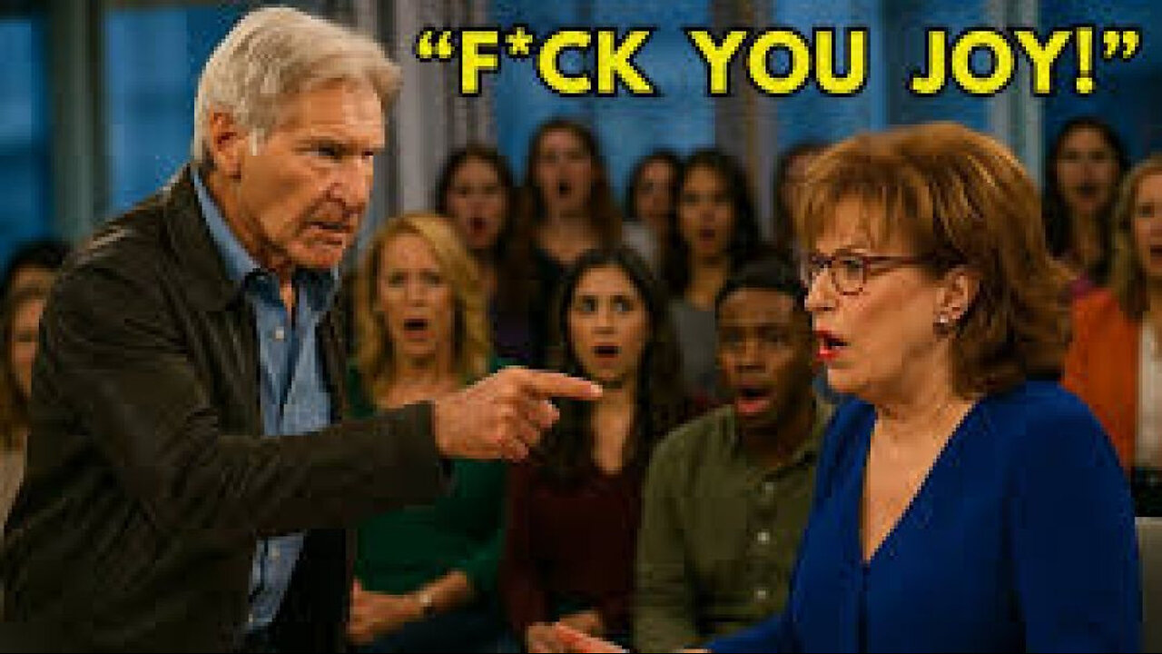 HARRISON FORD STORMS OFF THE SET OF THE VIEW AFTER FIERY SHOWDOWN WITH JOY[LESS] BEHAR❗