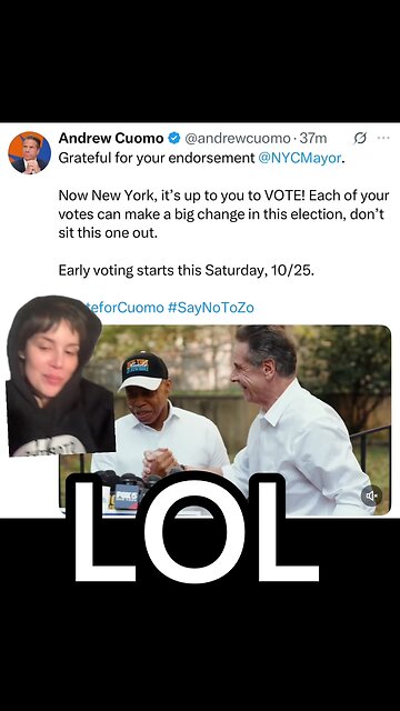 Andrew Cuomo Brags About Eric Adams Endorsement