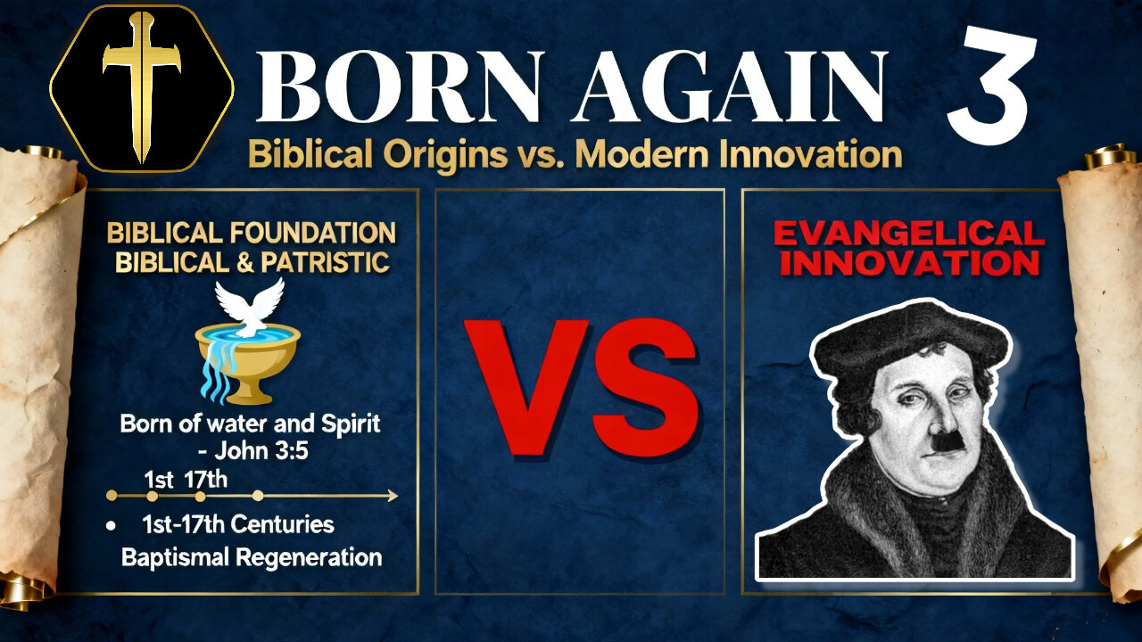 "Born Again" - Evangelical Innovation vs Historical Baptism pt3