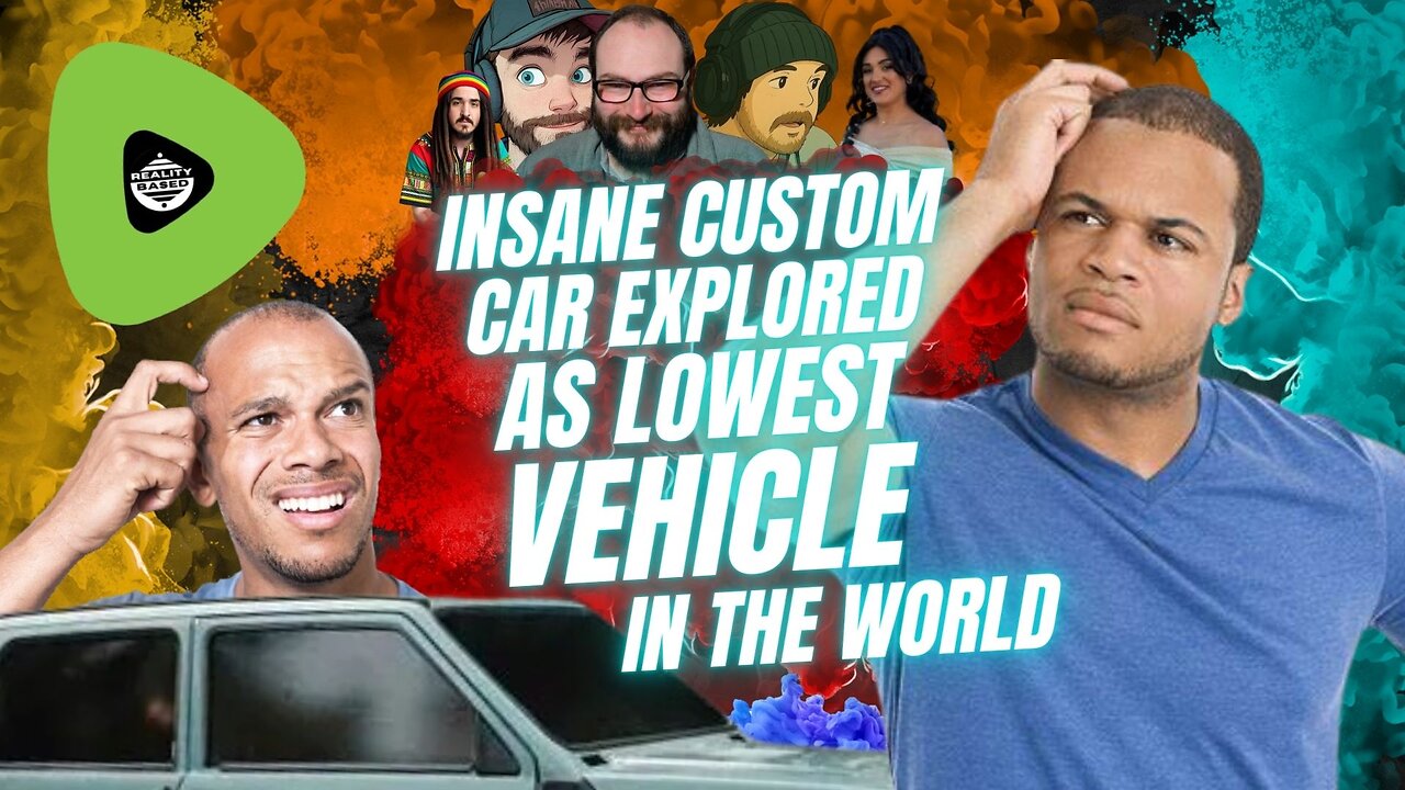 Insane Custom Car EXPLORED, As Lowest Vehicle In The World