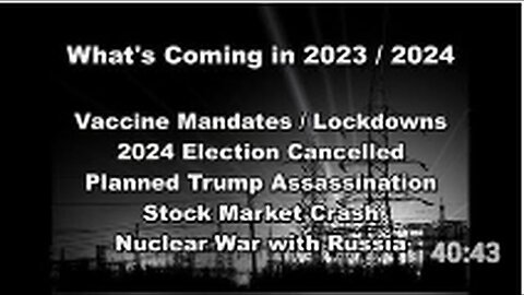 "2024 Maui Election Cancelled due to Direct Energy Weapons; Planned Trump Assassination"