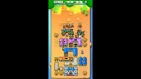 Fortress Merge: Puzzle Defense - Android Gameplay [1+ Hr, 480p120fps]
