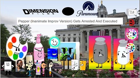 Pepper (Inanimate Improv Version) Gets Arrested And Executed