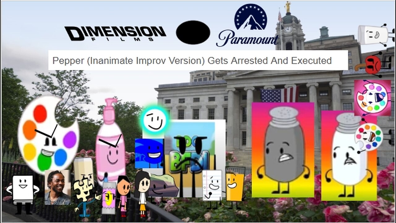 Pepper (Inanimate Improv Version) Gets Arrested And Executed