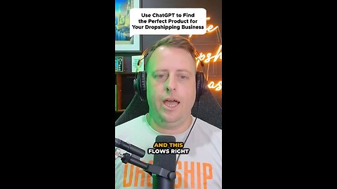Use Chatgpt to find the perfect product for your dropshipping business