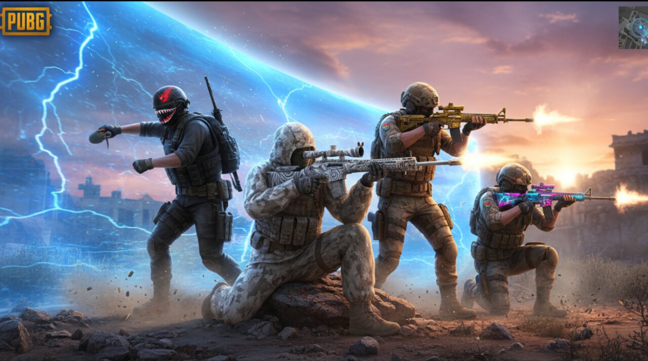 PUBG PS5 Squads - Live Gameplay & Wins (Console Edition)