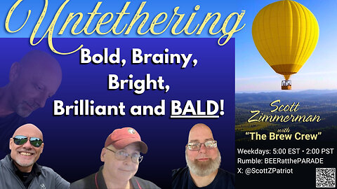 The Brainy, Bald, Bastardos of "The Great Awakening" Share Theories...