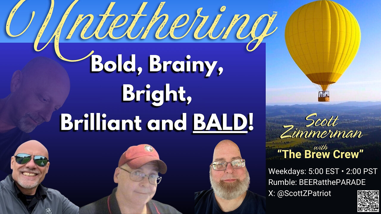 The Brainy, Bald, Bastardos of "The Great Awakening" Share Theories...