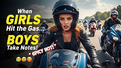 "These Lady Bikers Ride BETTER Than Most Dudes! 😲🔥"