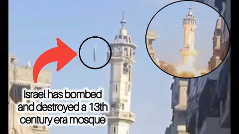 The I0F Has Destroyed A 13th Century Era Mosque