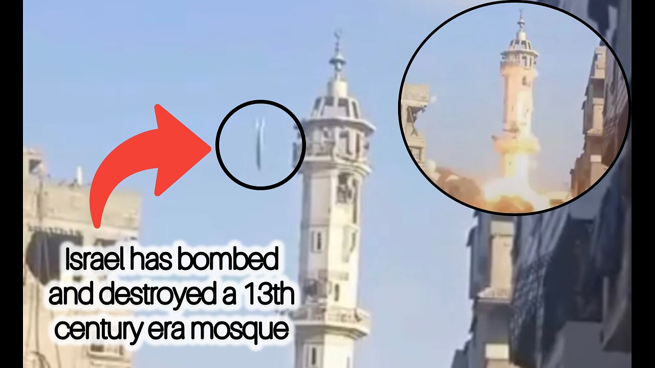 The I0F Has Destroyed A 13th Century Era Mosque