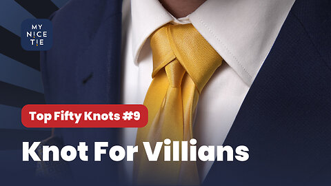 🎥 The Merovingian Knot – Tie Like a Villain! 🕶️💀 | Top 50 Knot #9 👔