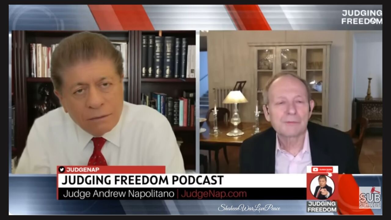 Judge Napolitano - Alastair Crooke : Trump and Chaos
