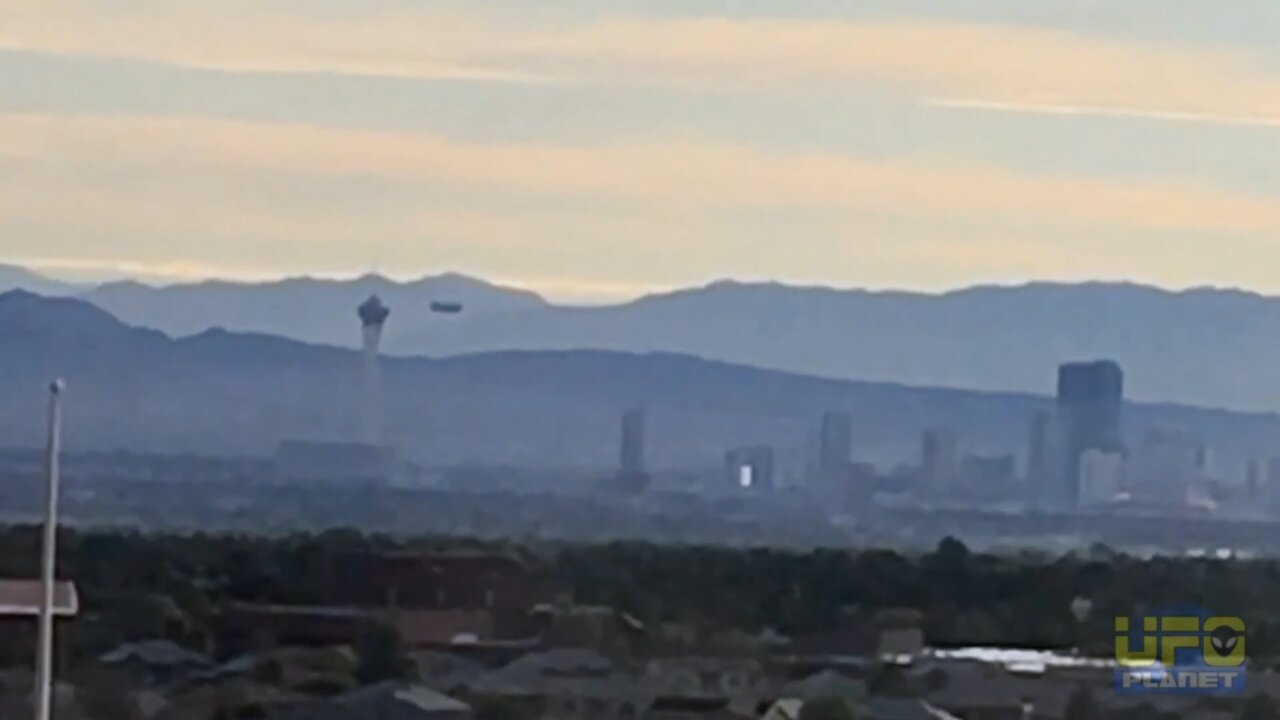 UFO Moves toward Las Vegas