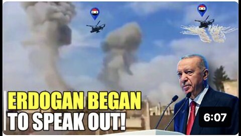 "Turkish Terrorist Convoy Stormed by Helicopters in Talbiseh, North of Homs Countryside"