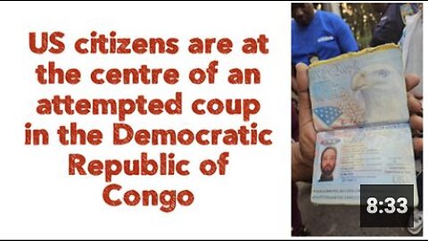 "Attempted Coup in Democratic Republic of Congo Involves U.S. Citizens"