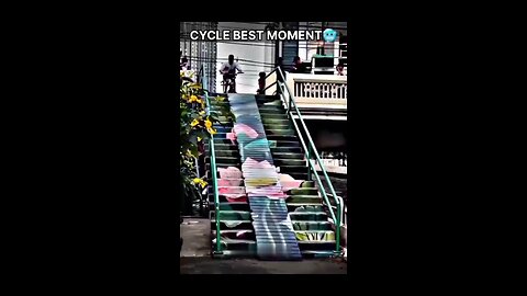 Everyone Did Cycle Stunts and Fell But the Last One Was the Real King 😎 #shorts #cycling #viral